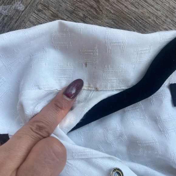 Versace Jeans Collection White Casual Button Down Shirt vintage - Picture 13 of 17